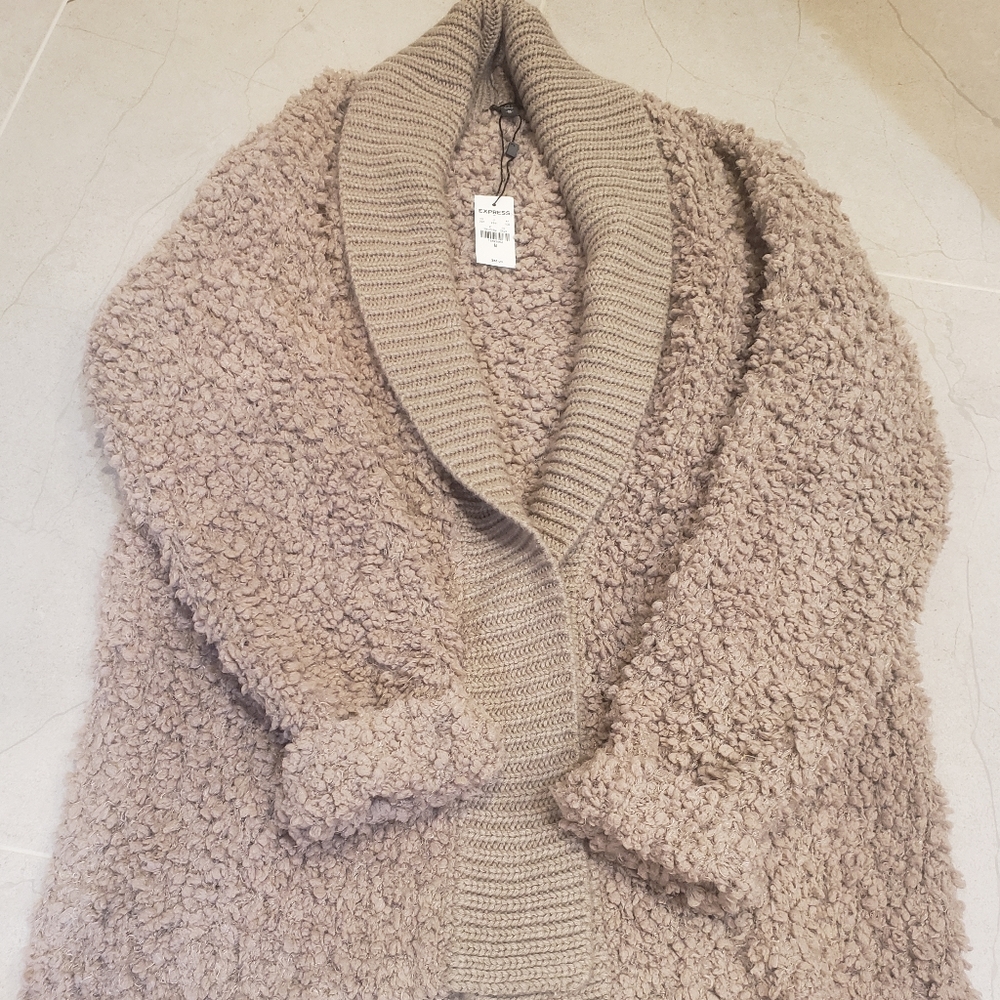 Express Teddy Cardigan
